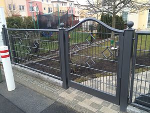 Doppelstabgitterzaun DSM16.3