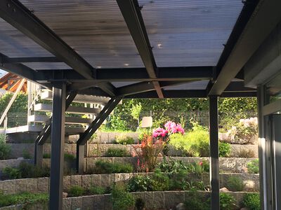 Stahlterrasse D6
