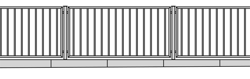 Designzaun D62a