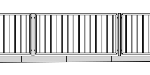 Designzaun D50