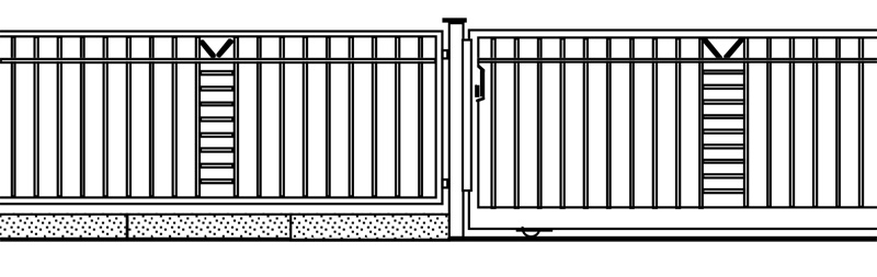 Designzaun D63