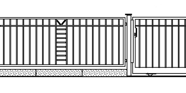 Designzaun D63
