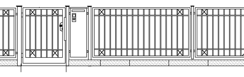 Designzaun D64