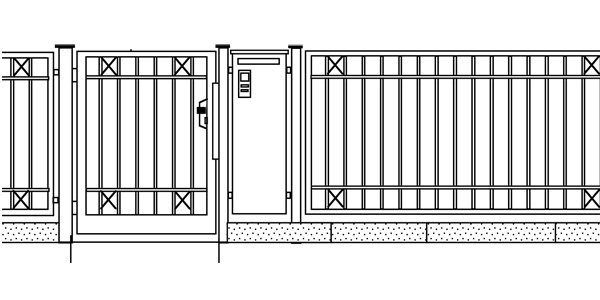 Designzaun D64