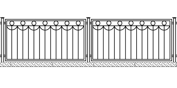 Designzaun D75