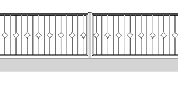 Designzaun D81a