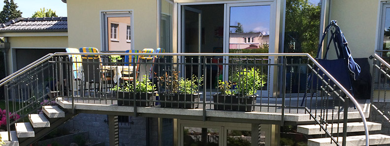 Stahlterrasse